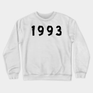 1993 year | simple black Crewneck Sweatshirt